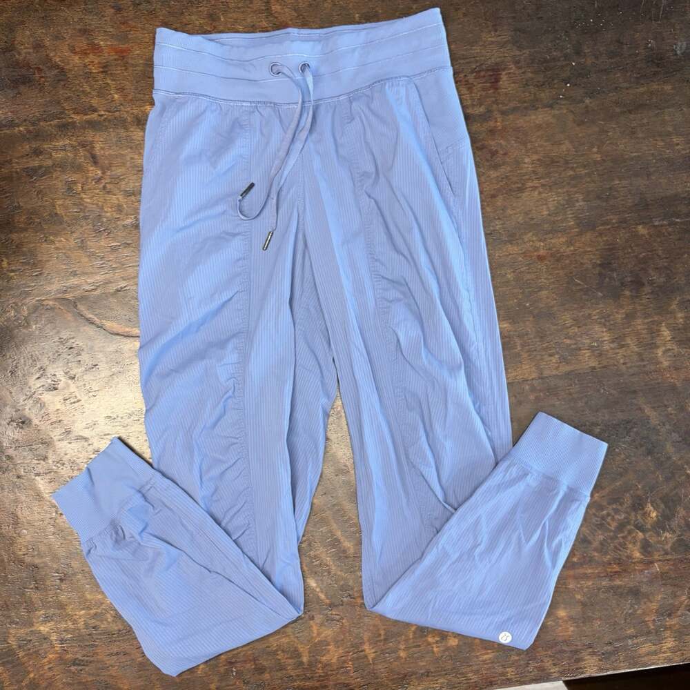 Lululemon Pants Womens 4 Oasis Blue Dance Studio Jogger Mid Rise Drawstring